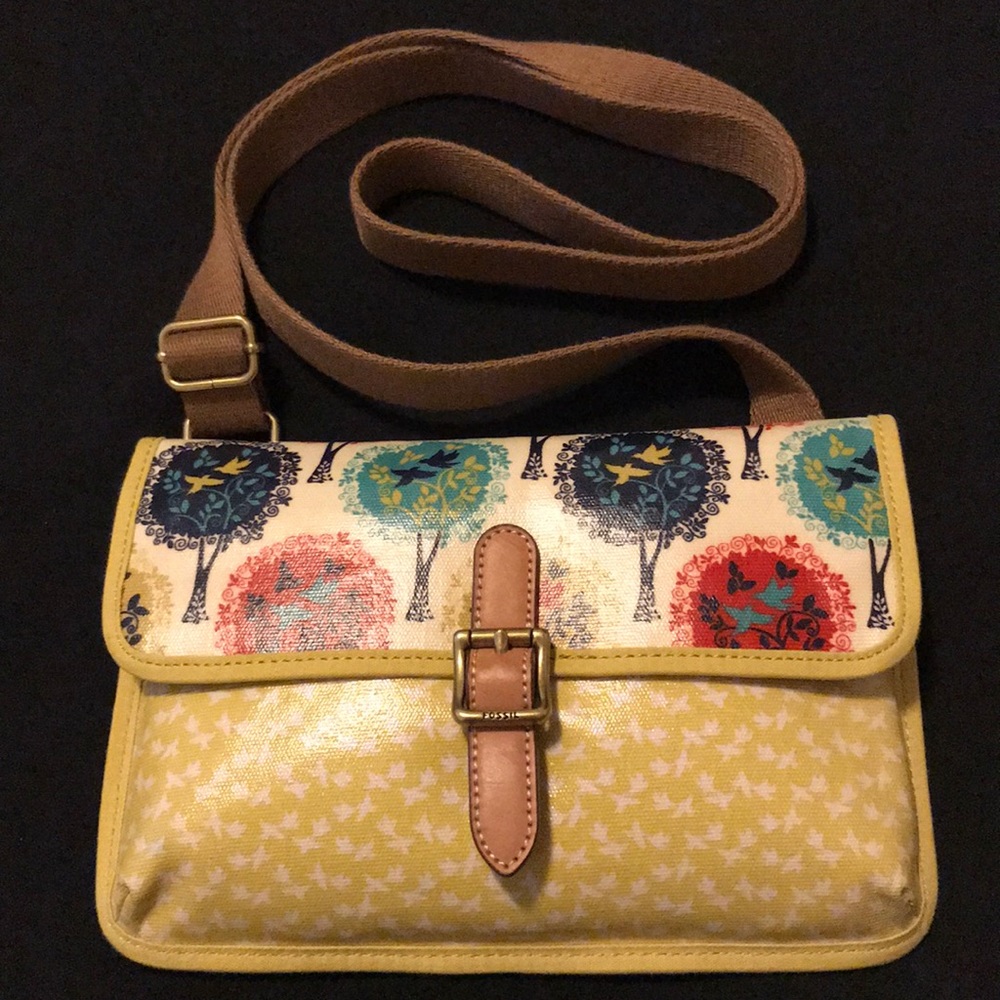 Fossil Mini Key-Per Crossbody